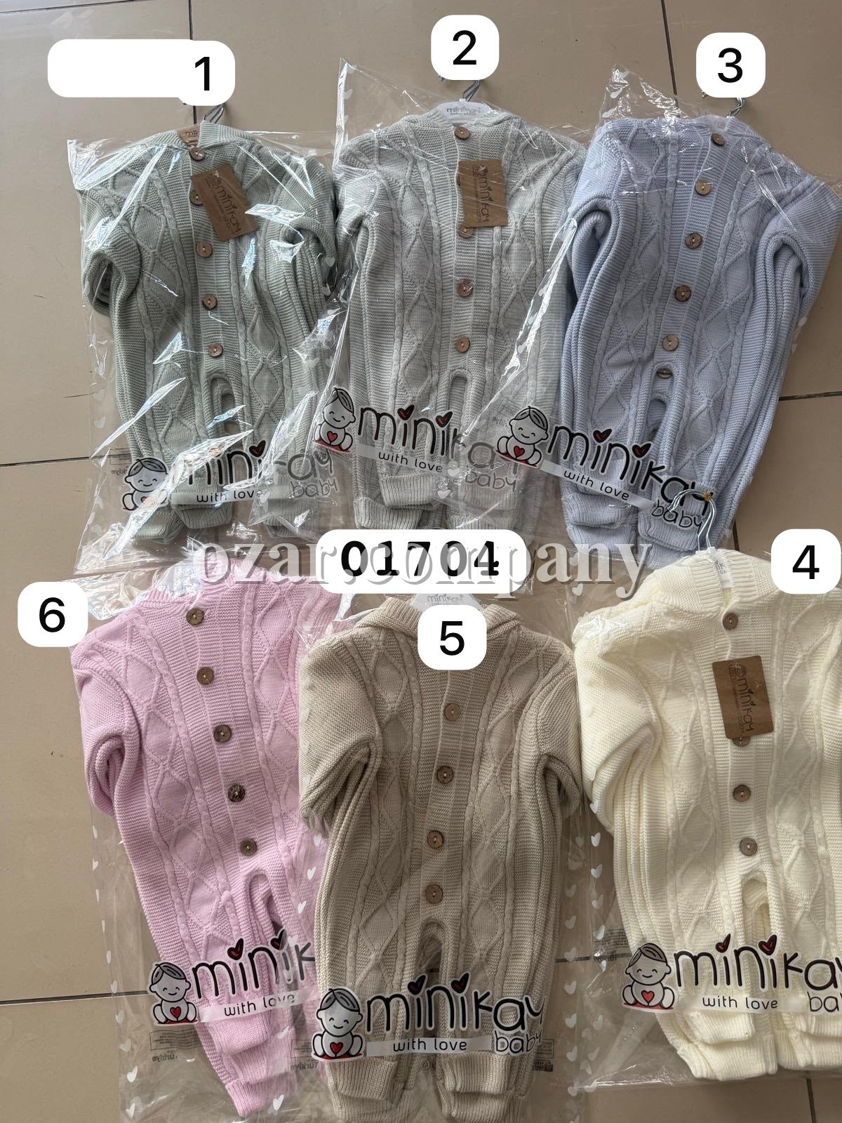 Человечек Для Новорождённых Minikay Baby (3-6/6-9/9-12мес.)