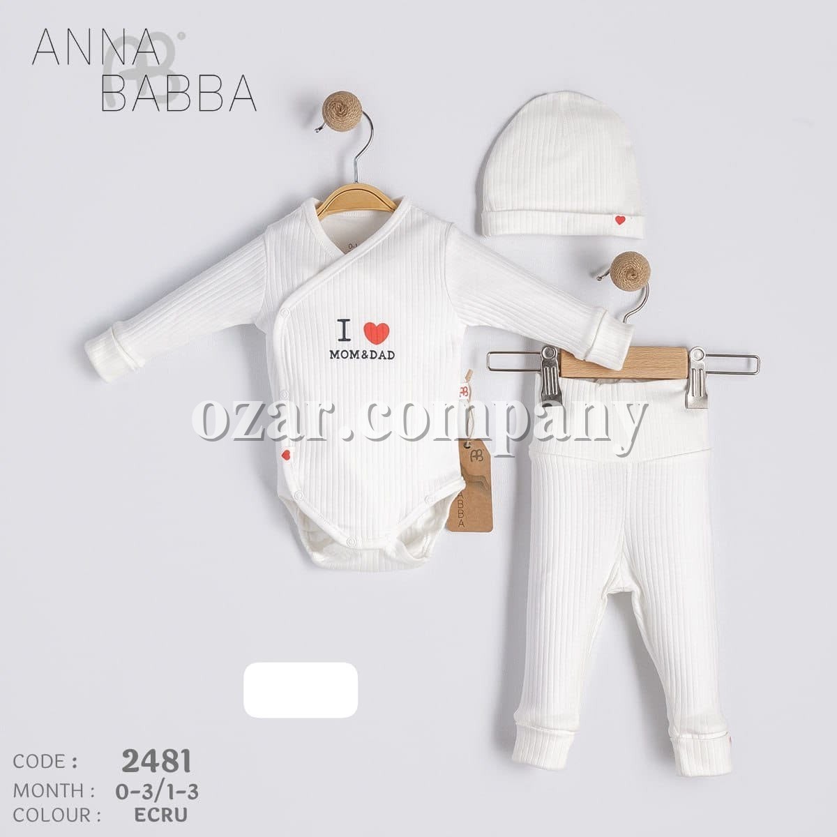 Комплект Для Новорождённых Anna Babba (0-3/12-36мес.) 