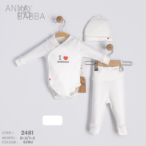 Комплект Для Новорождённых Anna Babba (0-3/12-36мес.) 