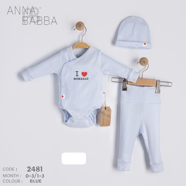 Комплект Для Мальчика Anna Babba (0-3/12-36мес.) 