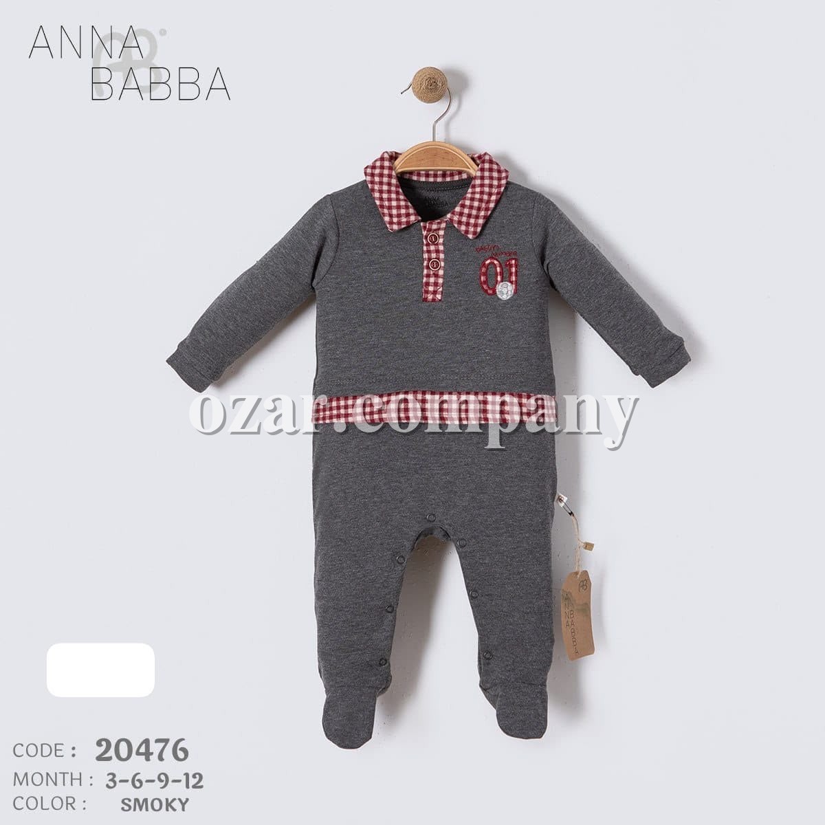 Человечек Для Мальчика Anna Babba (3-6-9-12мес.)