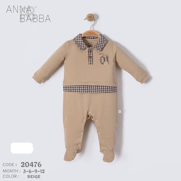 Человечек Для Мальчика Anna Babba (3-6-9-12мес.)