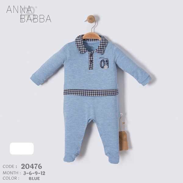 Человечек Для Мальчика Anna Babba (3-6-9-12мес.)