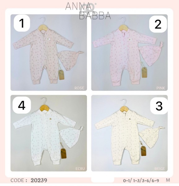 Человечек Для Новорождённых Anna Babba (0-1/1-3/3-6/6-9мес.)