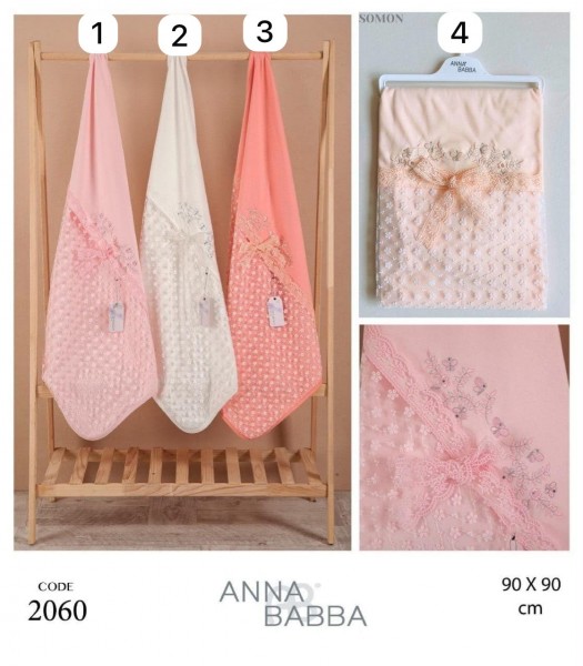 Покрывало Для Новорождённых Anna Babba (90*90см)