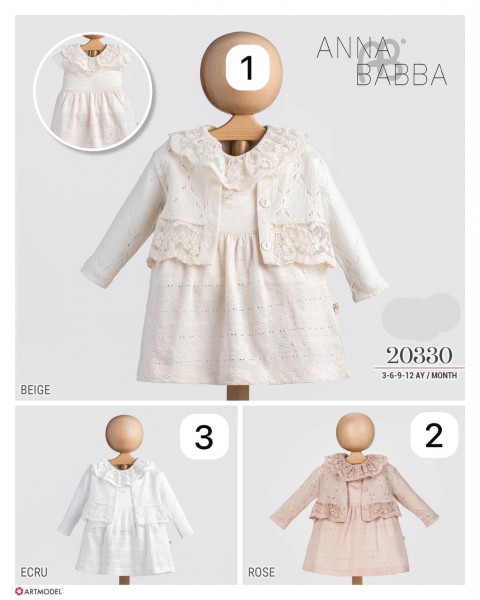 Платье Для Девочки Anna Babba (1-3/3-6/6-9/9-12мес.)