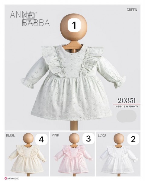 Платье Для Девочки Anna Babba (3-6-9-12мес.)