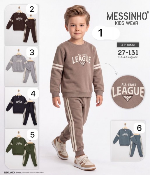 Костюм Двунитка Для Мальчика Messinho (2-3-4-5лет)