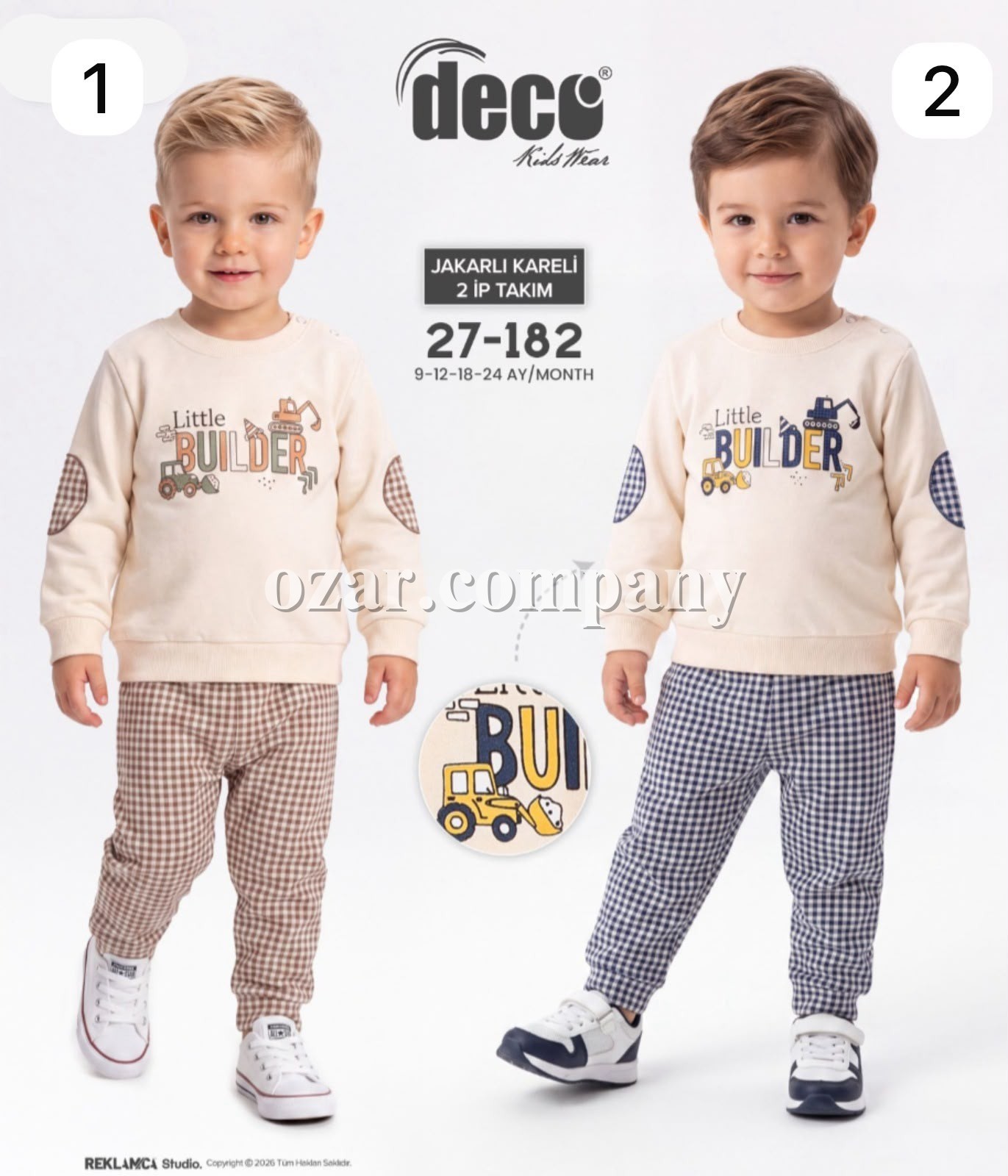 Костюм Двунитка Для Мальчика Deco (9-12-18-24мес.)