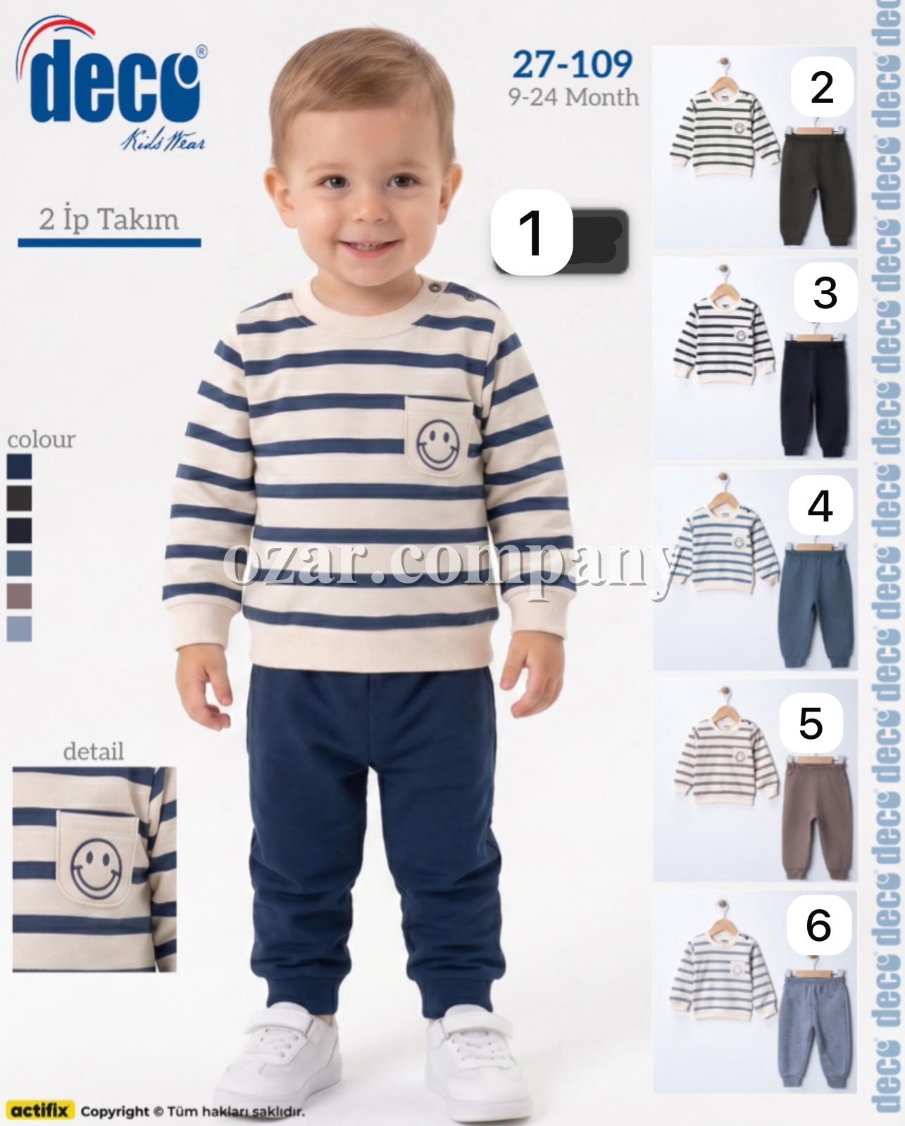 Костюм Двунитка Для Мальчика Deco (9-12-18-24мес.)