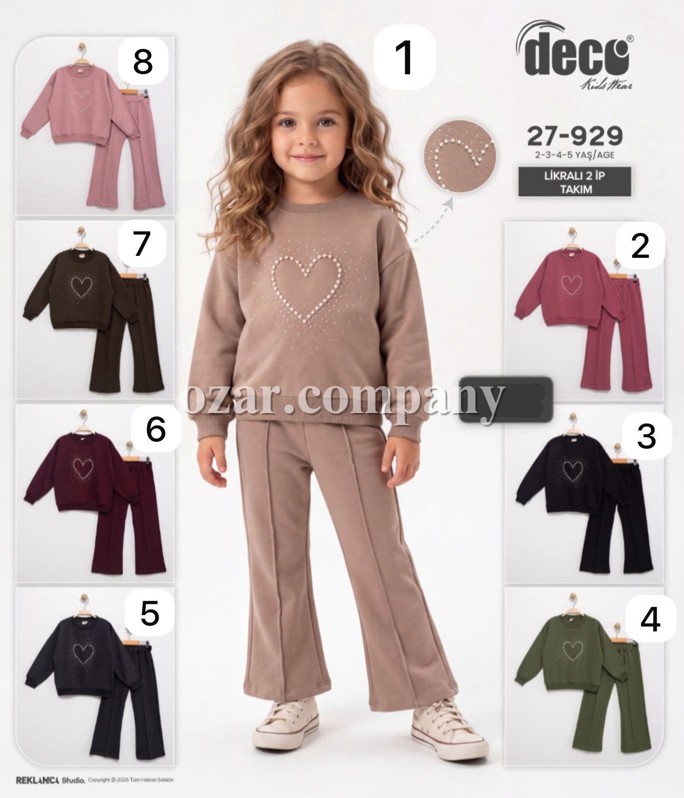 Костюм Двунитка Для Девочки Deco (2-3-4-5лет)