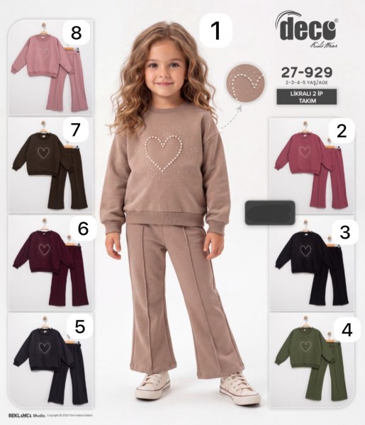 Костюм Двунитка Для Девочки Deco (2-3-4-5лет)