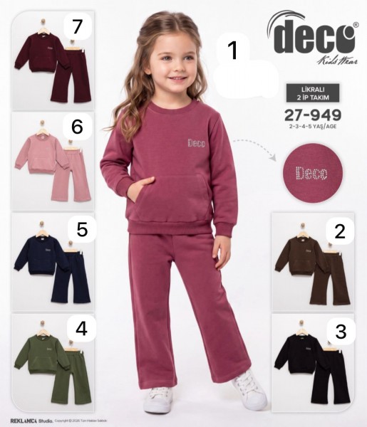Костюм Двунитка Для Девочки Deco (2-3-4-5лет)