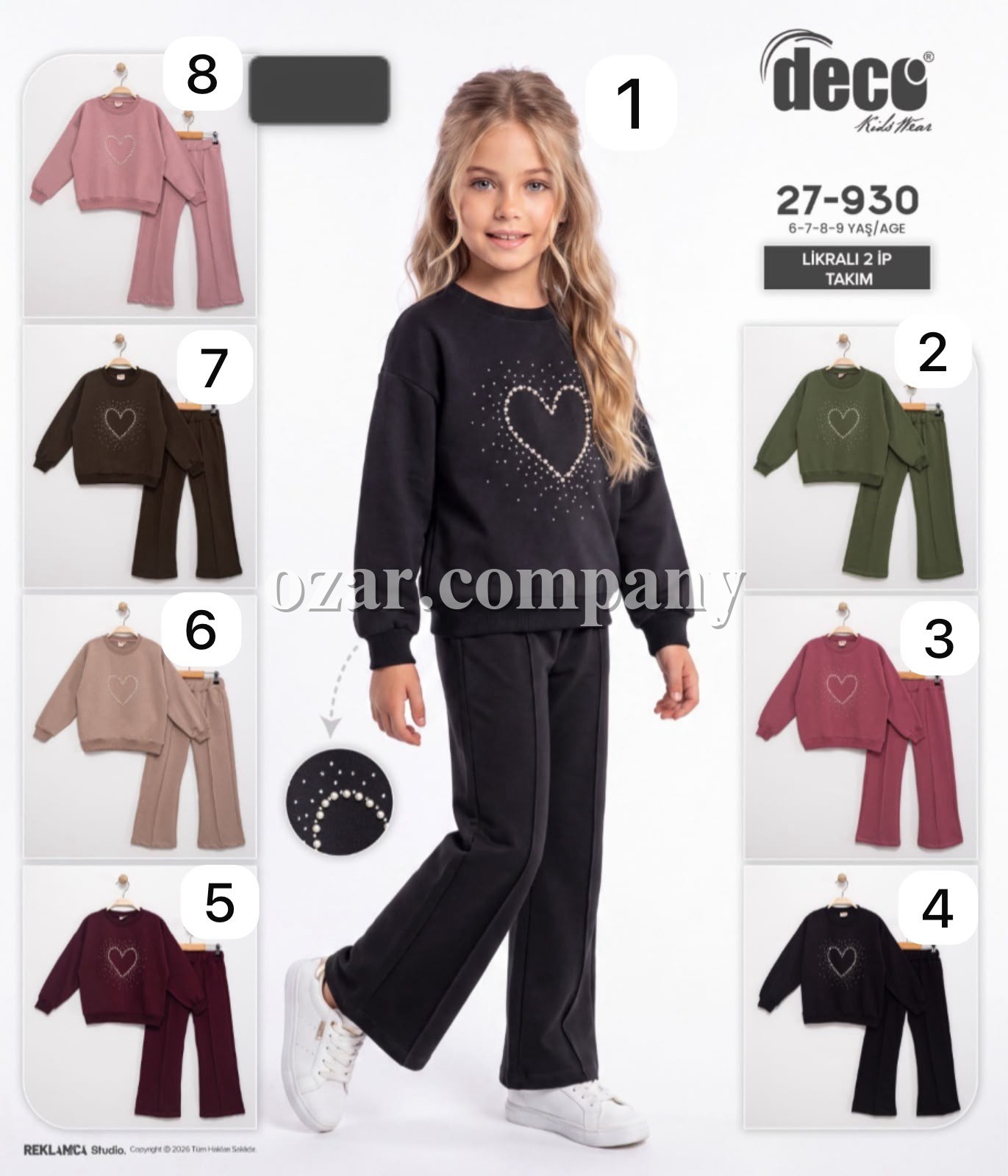 Костюм Двунитка Для Девочки Deco (6-7-8-9лет) 