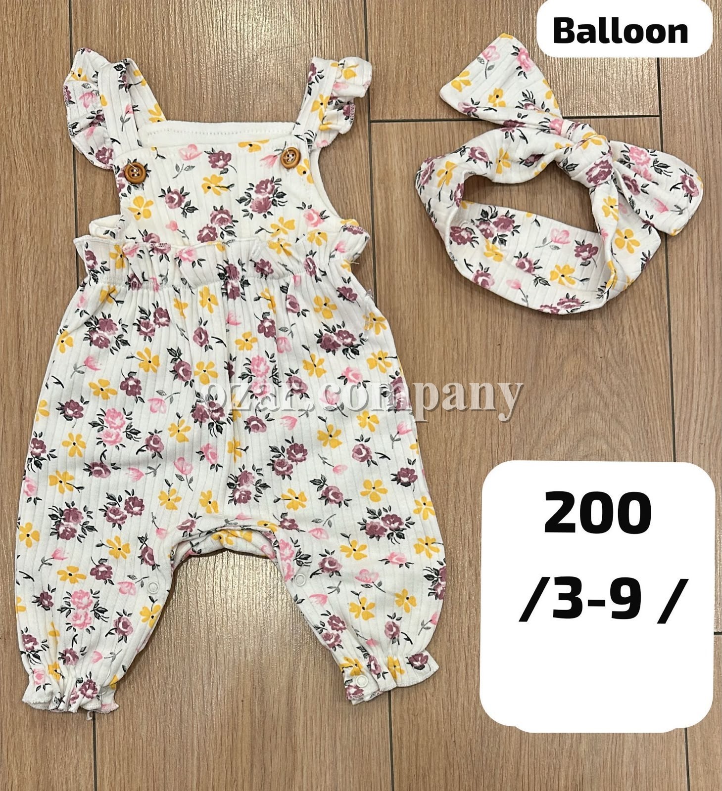 Человечек Для Девочки Balloon Baby (3-6-9мес.) 