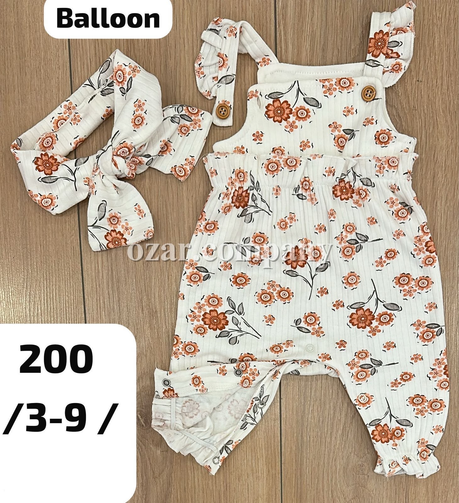 Человечек Для Девочки Balloon Baby (3-6-9мес.) 
