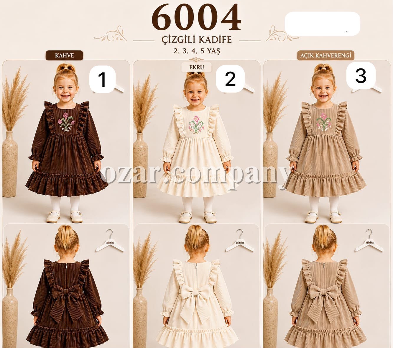 Велюровое Платье Для Девочки Minika (2-3-4-5лет)