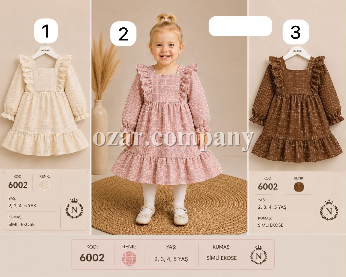 Платье Для Девочки Minika (2-3-4-5лет)