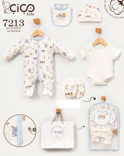 Комплект Для Мальчика Cico Kids (0-3/3-6/6-9мес.)