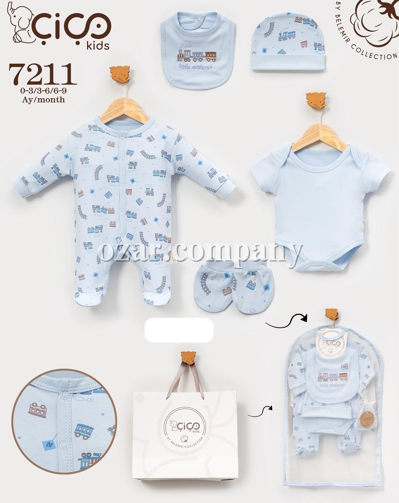 Комплект Для Мальчика Cico Kids (0-3/3-6/6-9мес.)
