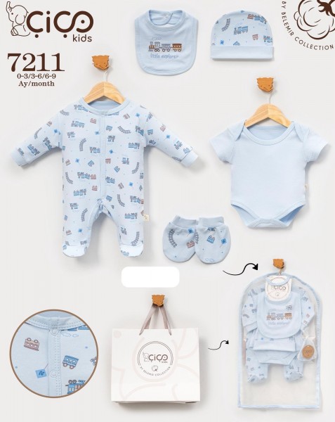 Комплект Для Мальчика Cico Kids (0-3/3-6/6-9мес.)