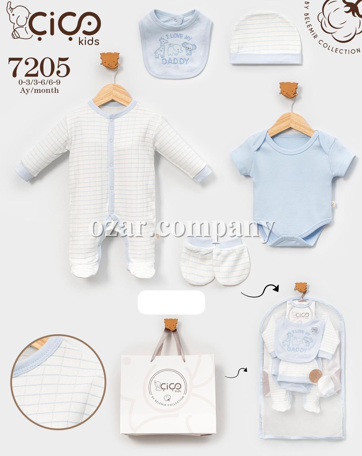Комплект Для Мальчика Cico Kids (0-3/3-6/6-9мес.)