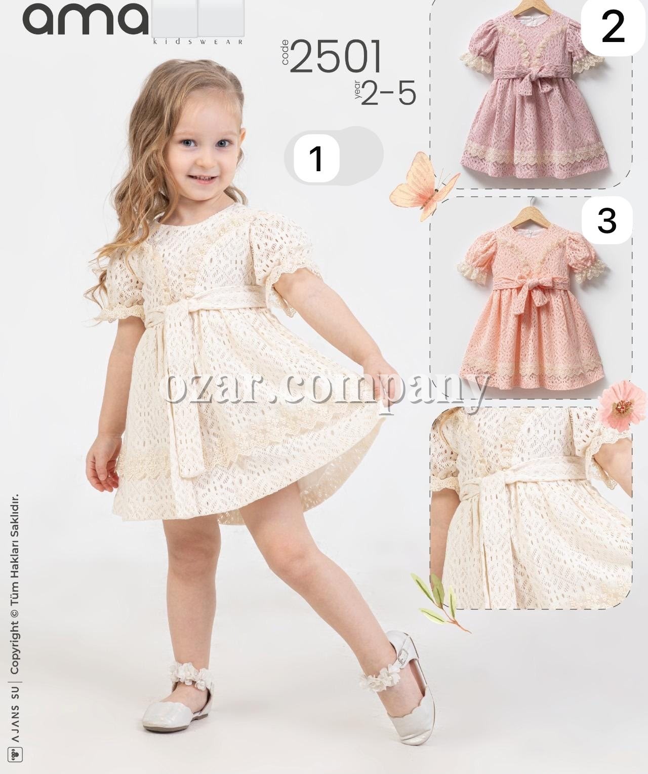 Платье Для Девочки Amante (2-3-4-5лет)