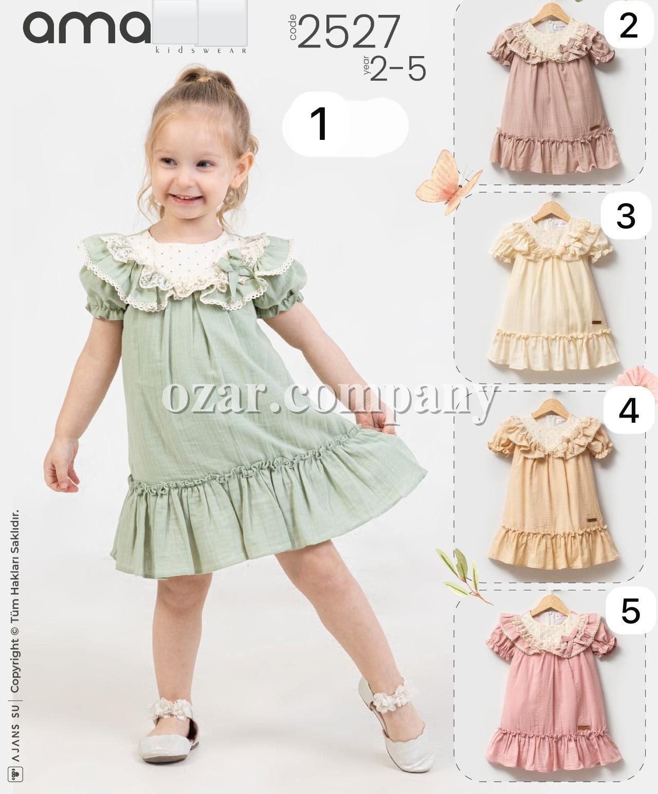 Платье Для Девочки Amante (2-3-4-5лет)