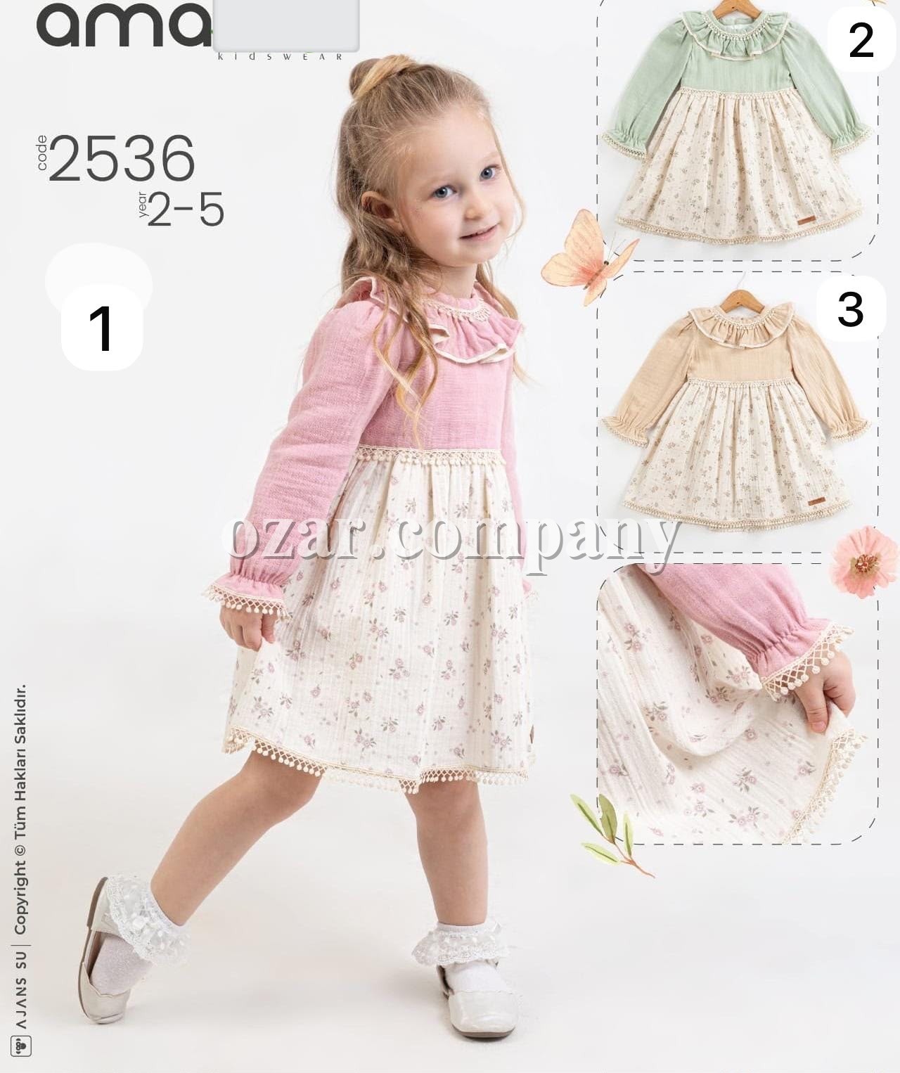 Платье Для Девочки Amante (2-3-4-5лет)