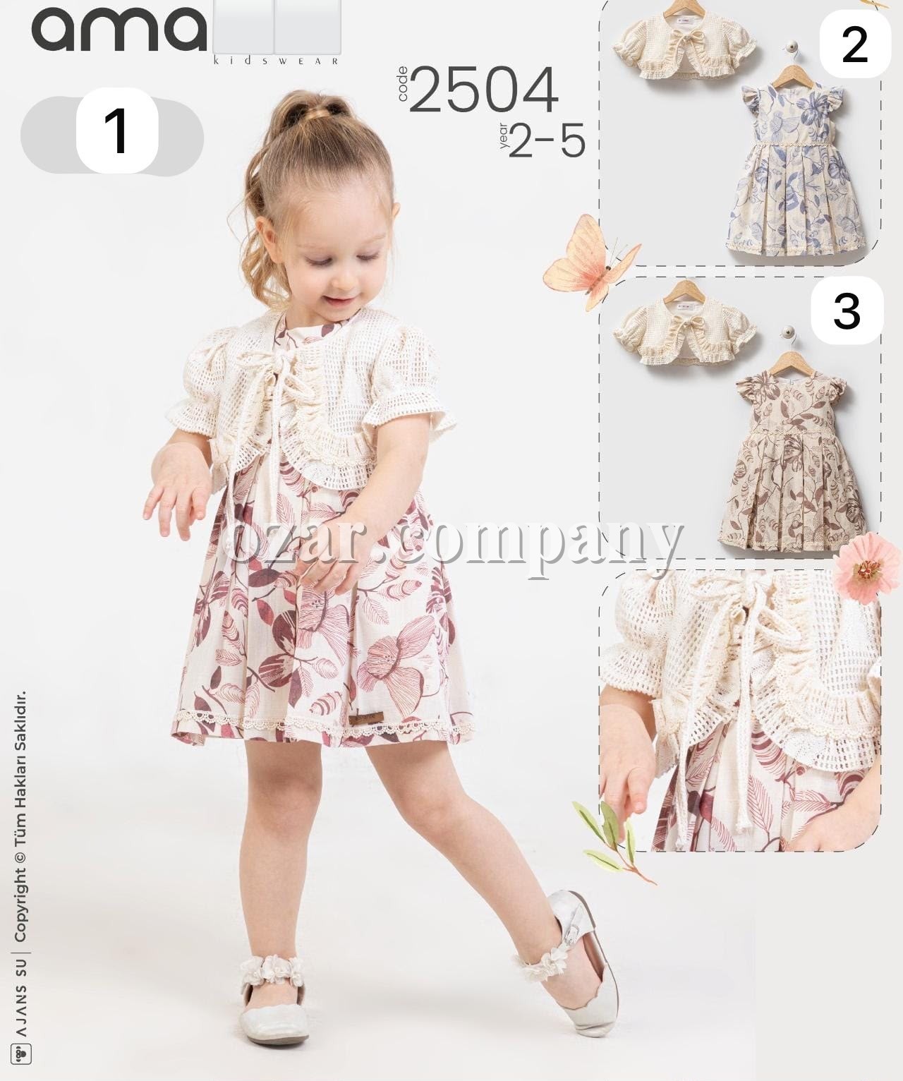 Платье Для Девочки Amante (2-3-4-5лет)
