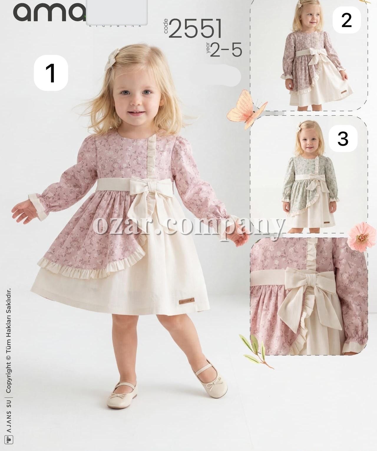 Платье Для Девочки Amante (2-3-4-5лет)