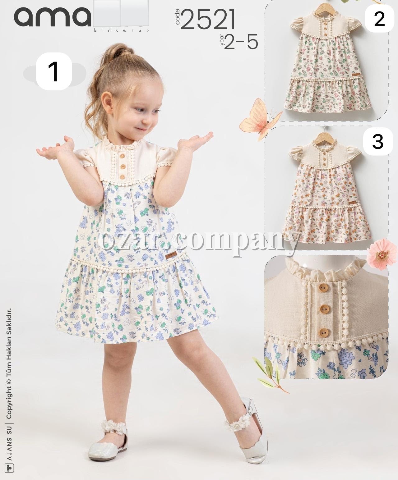 Платье Для Девочки Amante (2-3-4-5лет)