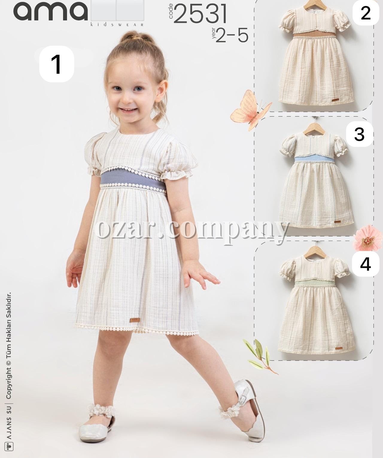 Платье Для Девочки Amante (2-3-4-5лет)