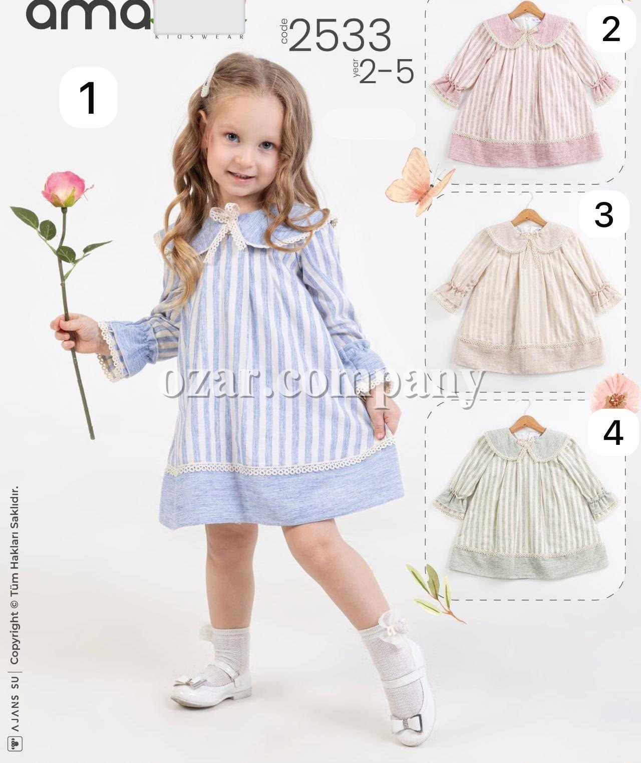 Платье Для Девочки Amante (2-3-4-5лет)