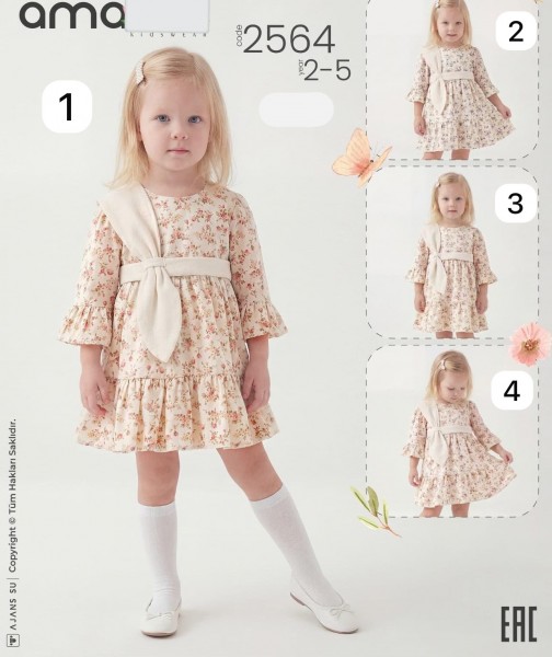 Платье Для Девочки Amante (2-3-4-5лет)