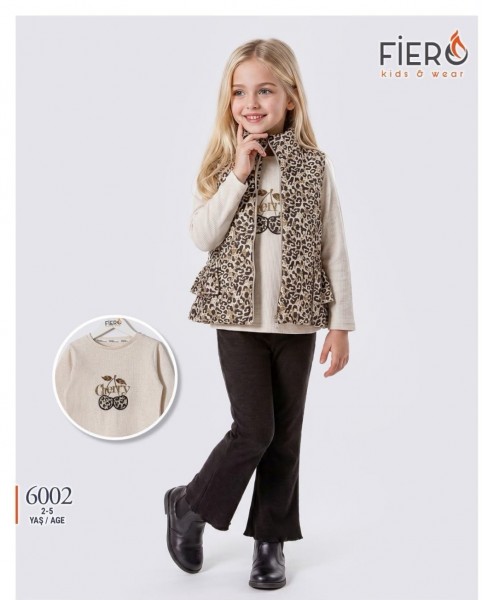 Костюм Тройка Для Девочки Fiero Kids (2-3-4-5лет)
