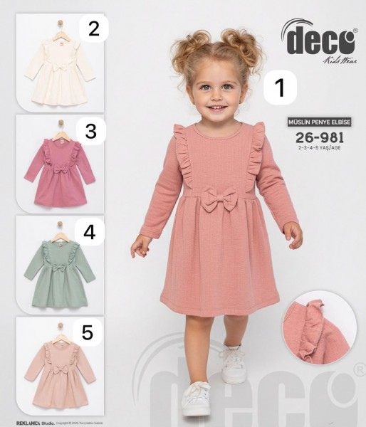 Платье Для Девочки Deco (2-3-4-5лет)