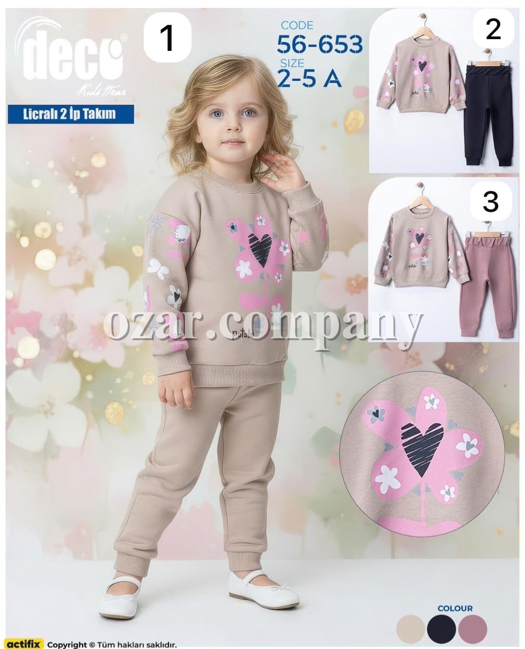 Костюм Двунитка Для Девочки Deco (2-3-4-5лет)