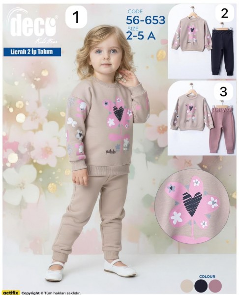 Костюм Двунитка Для Девочки Deco (2-3-4-5лет)