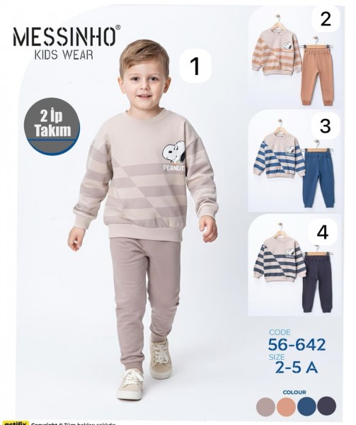 Костюм Двунитка Для Мальчика Messinho (2-3-4-5лет)