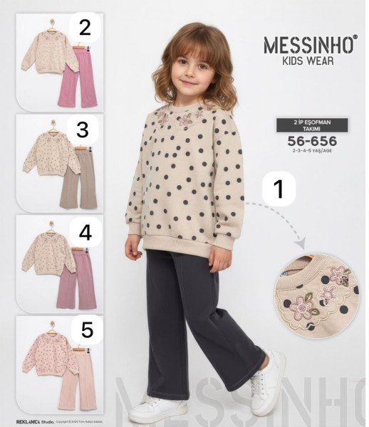 Костюм Двунитка Для Девочки Messinho (2-3-4-5лет)