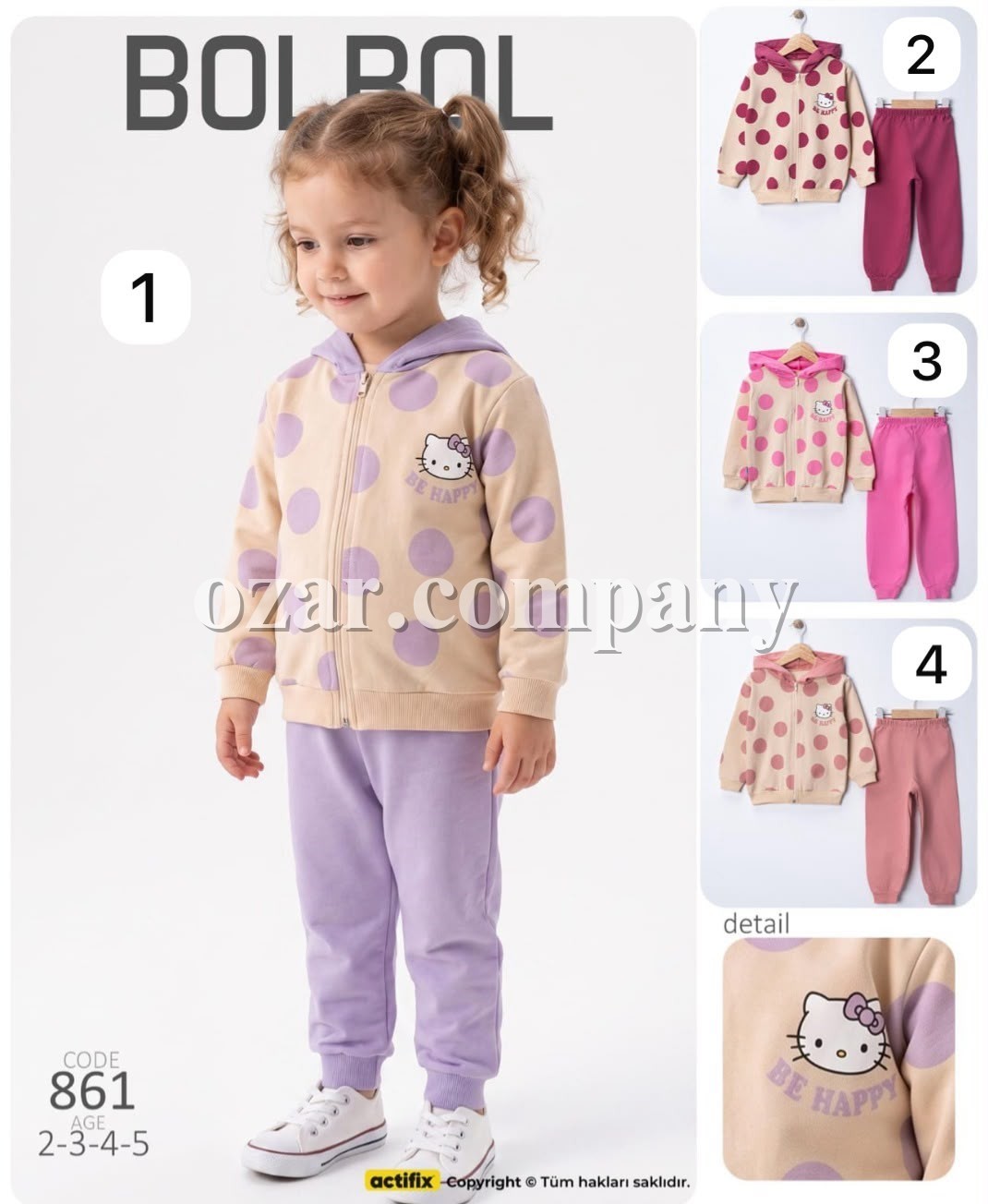 Костюм Для Девочки BolBol (2-3-4-5лет)
