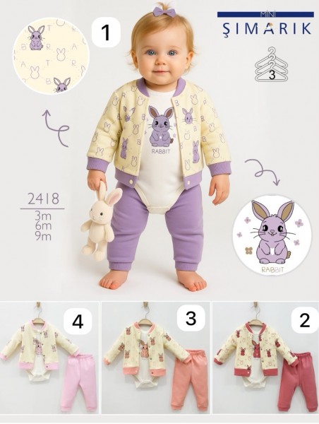 Комплект Для Новорождённых Mini Simarik (3-6-9мес.) 