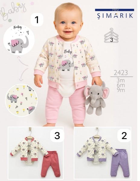 Комплект Для Новорождённых Mini Simarik (3-6-9мес.) 