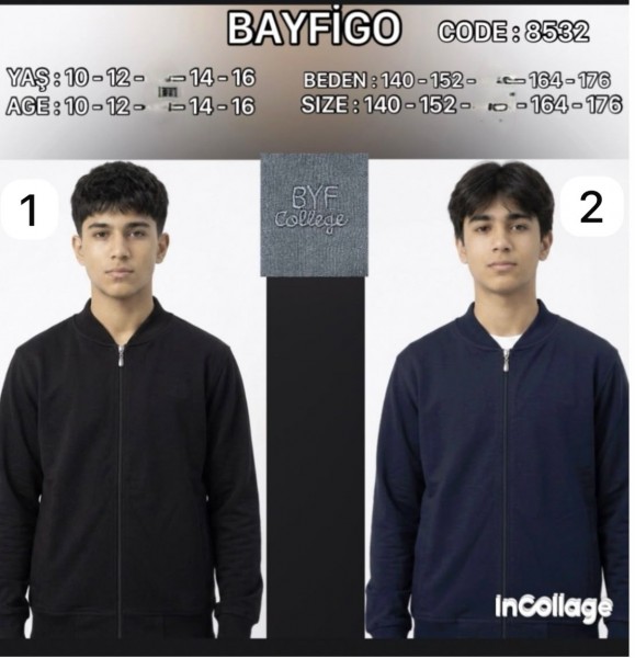 Кофта Для Мальчика Bayfigo (10-12-14-16лет) 