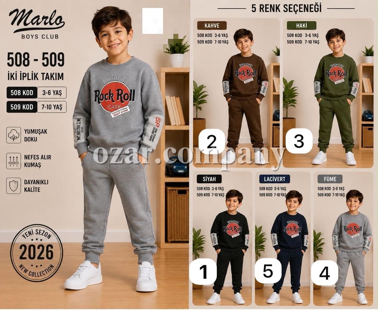 Костюм Двунитка Для Мальчика Marlo (7-8-9-10лет) 