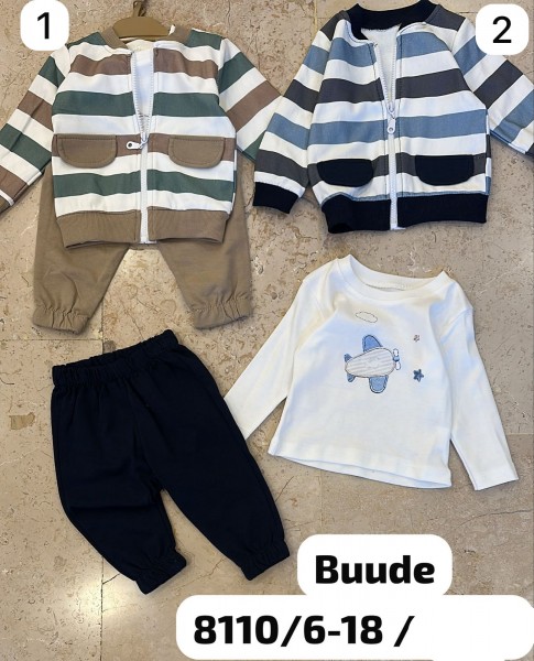 Костюм Тройка Для Мальчика Buude Kids (6-9-12-18мес.)