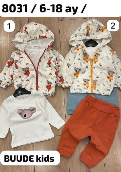 Костюм Тройка Для Мальчика Buude Kids (6-9-12-18мес.)