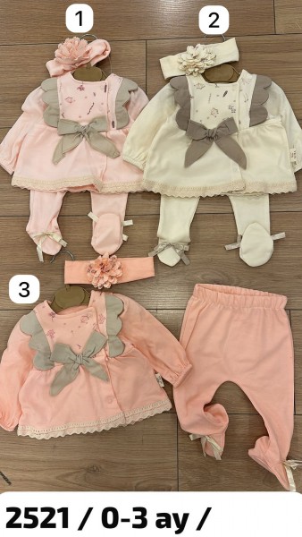 Комплект Для Девочки Aura Baby (0-3мес.)