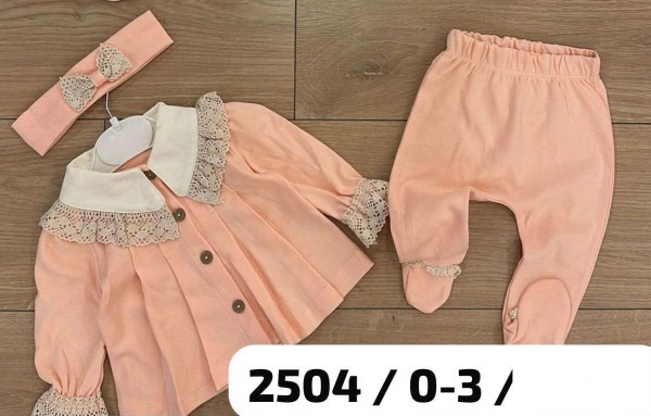 Комплект Для Девочки Aura Baby (0-3мес.)